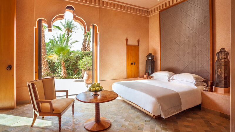 Amanjena, Morocco - Maison Jardin- Downstairs Bedroom_High Res_9922