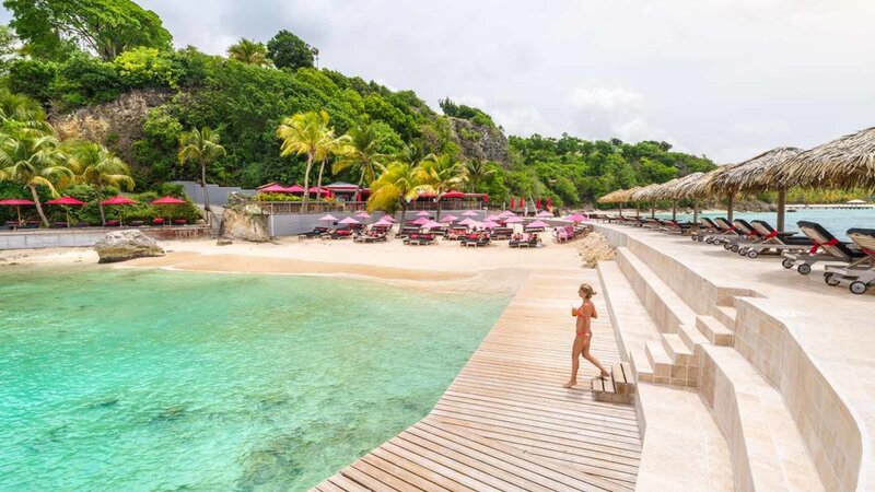 Antillen-Guadeloupe-La-Toubana-Hotel-Spa-strand