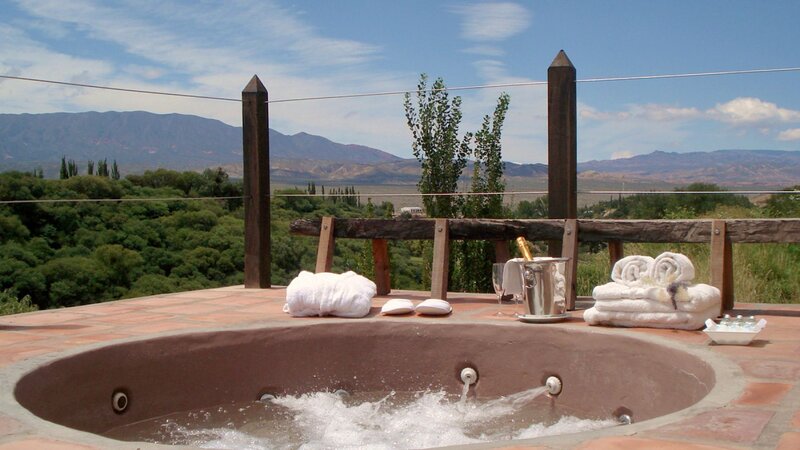 Argentinië-Noord-Westen-Cachi-Hotels-La-Merced-del-Alto-jacuzzi