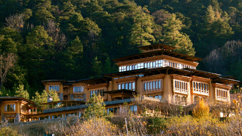 Bhutan-Paro-Hotel-Naksel Resort-buitenkant