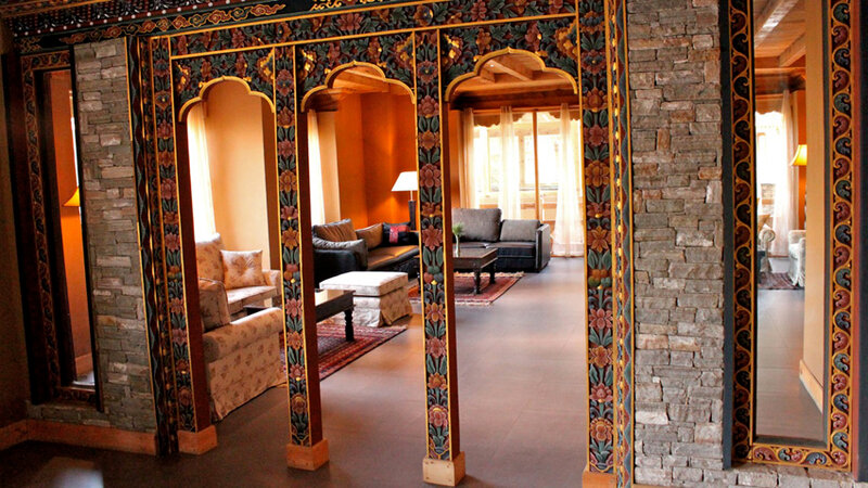 Bhutan-Paro-Hotel-Naksel Resort-salon