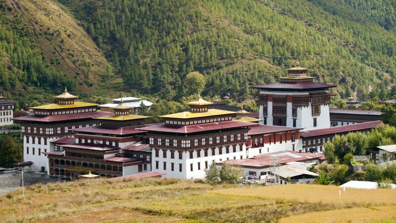 Bhutan-Thimpu-hoogtepunt-Tashichho Dzong