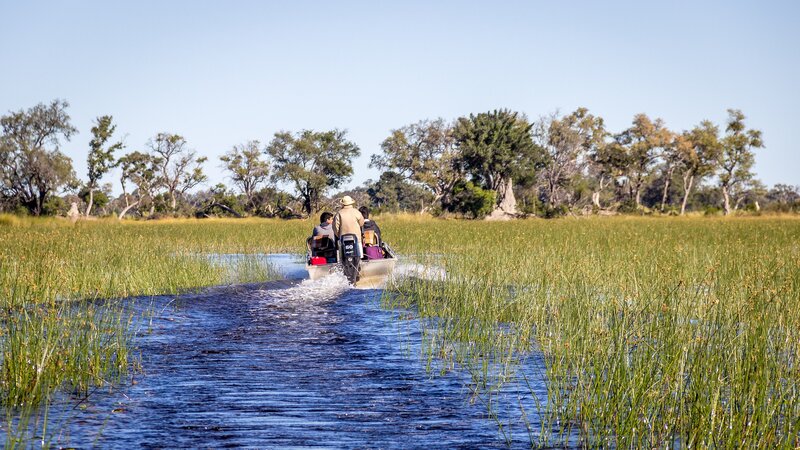 Amazing Botswana en Vic Falls met z'n twee