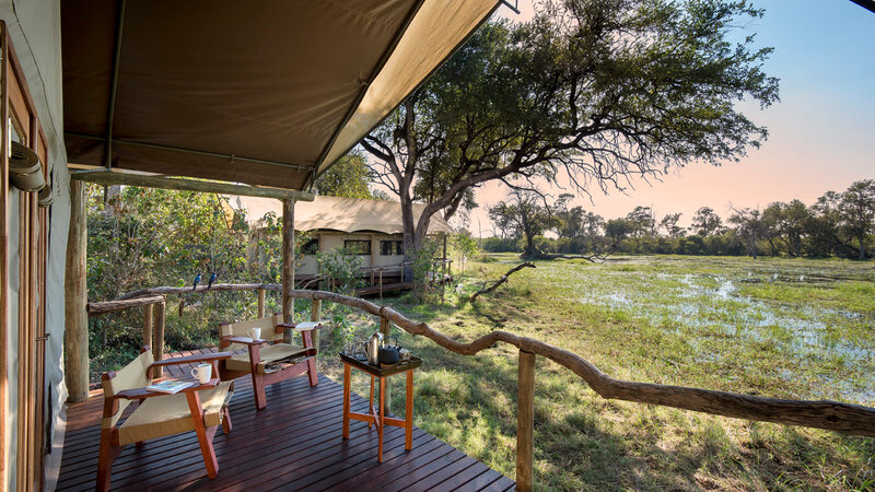 Botswana-Moremi-Game-Reserve-Khwai-Leadwood-Camp-guest-tent