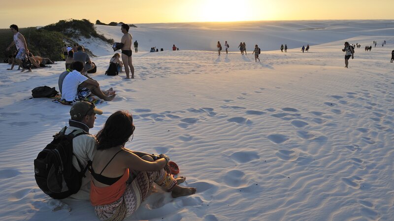 Brazilië - Lencois Maranhenses - Couple (1)