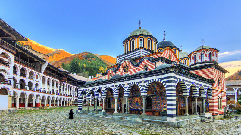 Bulgarije-Orthodoxe Rila klooster