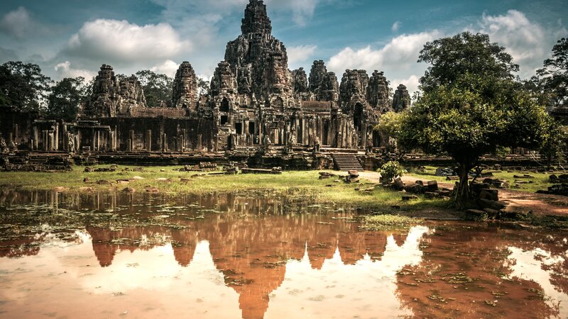 Cambodja-Siem Reap-hoogtepunt-Angkor Thom
