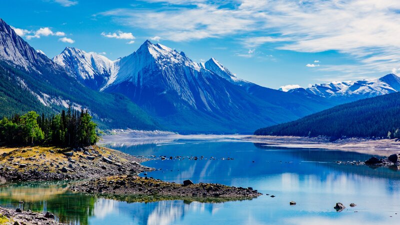 Canada-Medicine Lake National Park, Alberta, Canada