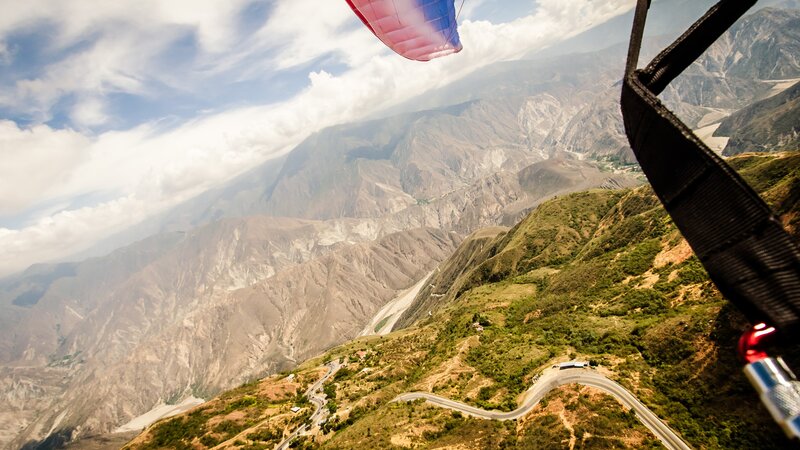 Colombia - San Gil - Paragliding