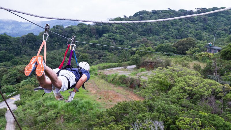 Costa rica - Canopy tour - deathride - Arenal - monteverde (9)