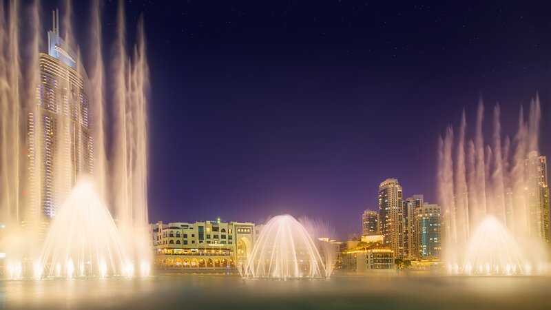 Dubai-Dubai fontein 2