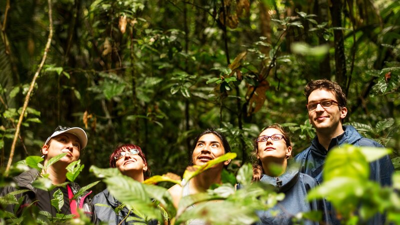 Ecuador - amazon - tourists