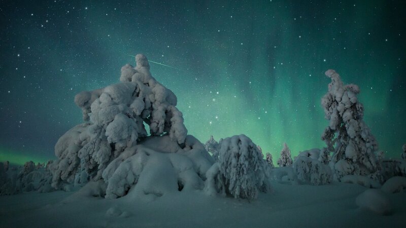 Finland-Zweden-Lapland-Levi-noorderlicht