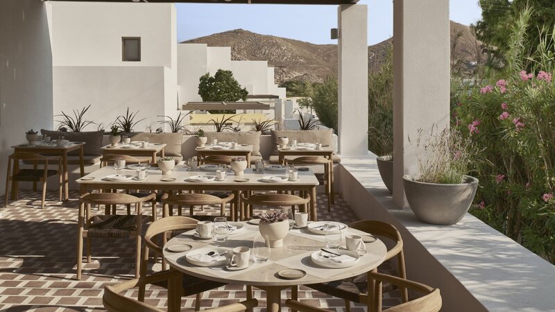 Griekenland-Paros-Hotel-Parilio-restaurant-terras