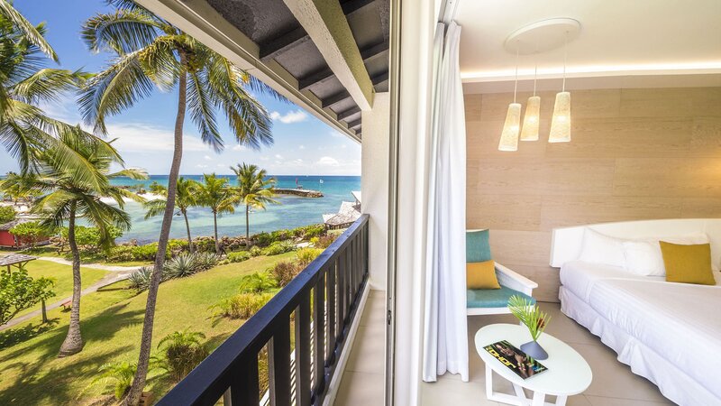 Guadeloupe-La-Créole-Beach-Hotel-kamer-met-zeezicht