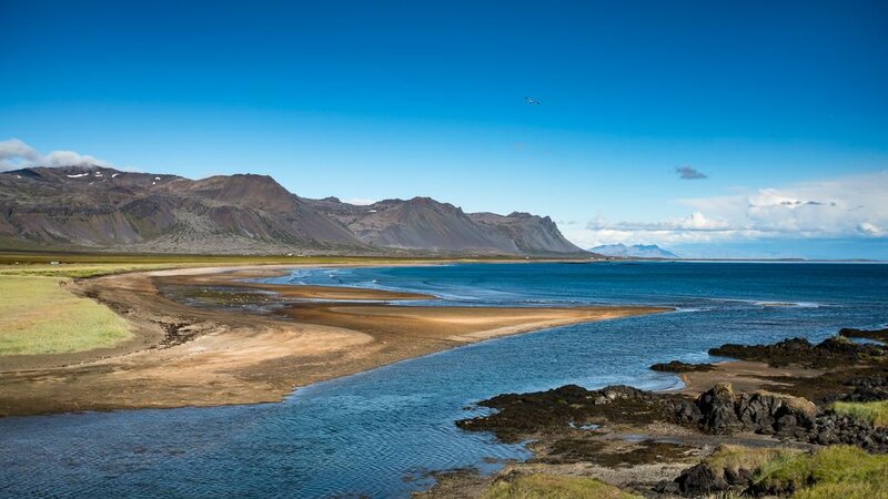 IJsland-Snæfellsness -Hotel-Búdir-omgeving