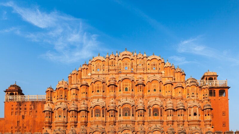 India-Rajasthan-Jaipur Paleis der Winden