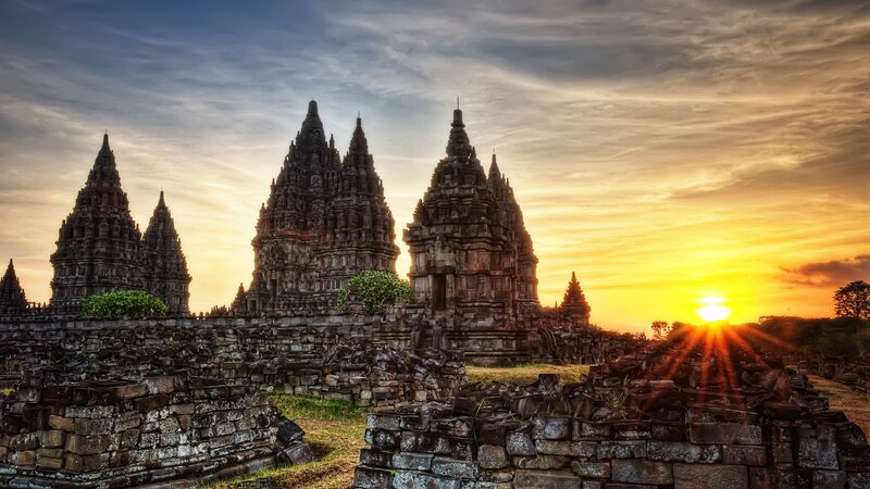 Indonesië-Hoogtepunt1-Jogjakarta Prambanan