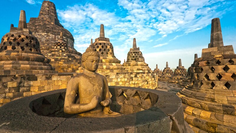 Indonesië-Java-Borobudur