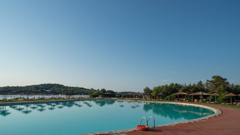 Italië-Sardinië-Noord-Hotel Cala Di Volpe-zoutwaterzwembad