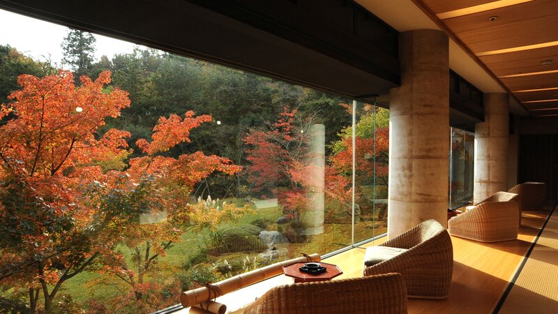 Japan-Hakone-Hotels-Gora-Kadan-zitruimte