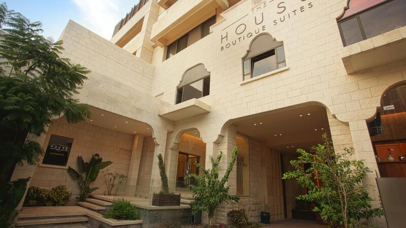 Jordanië - Amman - The house boutique suites - gevel