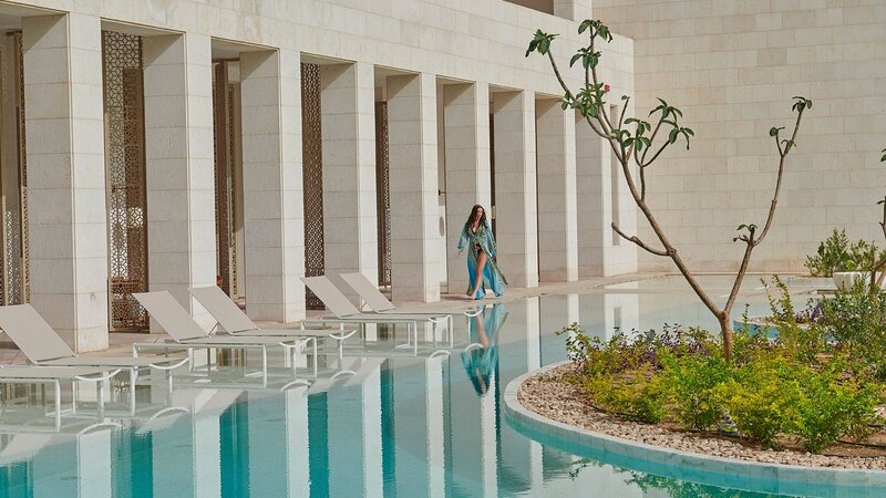 Jordanië - Aqaba en rode zee - Hyatt regency - pool