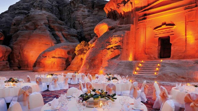 jordanië - Petra - Mövenpick - special dinner