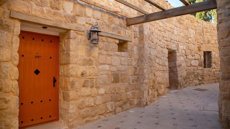 jordanië - Petra - Old Village - deur