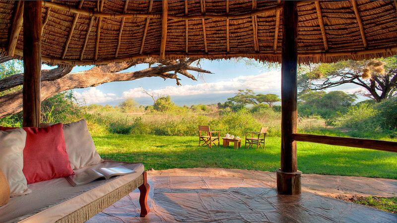Kenia-Amboseli National Park-Elewana Tortilis Camp-tent privacy