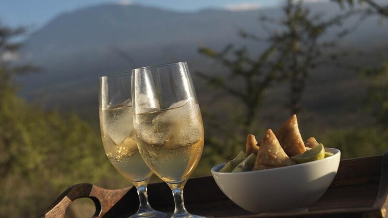 Kenia-Amboseli National Park-Satao Elerai Camp-apero