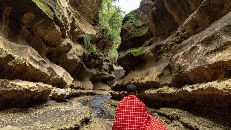 Kenia-Hells Gate National Park-kloof