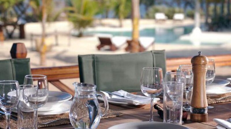 Kenia-Lamu-Majlis Resort-diner detail
