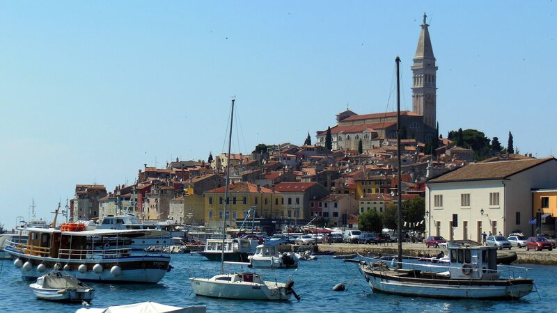Kroatië-eilanden-Krk-haven-centrum