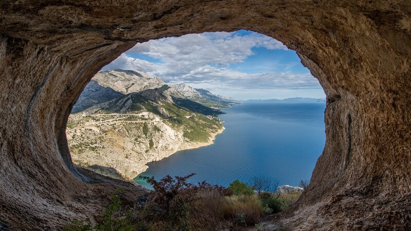 Kroatië-uitzicht-Dalmatische-zee