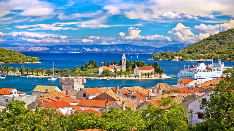 Kroatië - Vis waterfront - Dalmatia