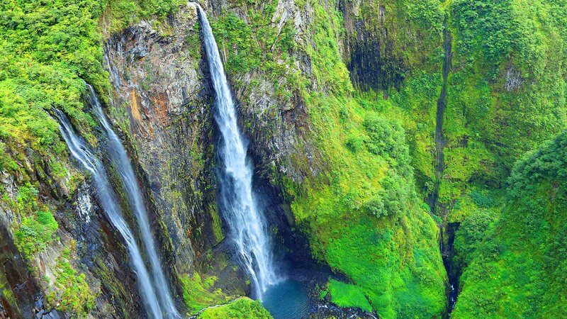 La Reunion-Cirque de Salazie-hoogtepunt-waterval