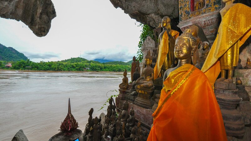 Laos-Luang Prabang-Pak Ouc Caves