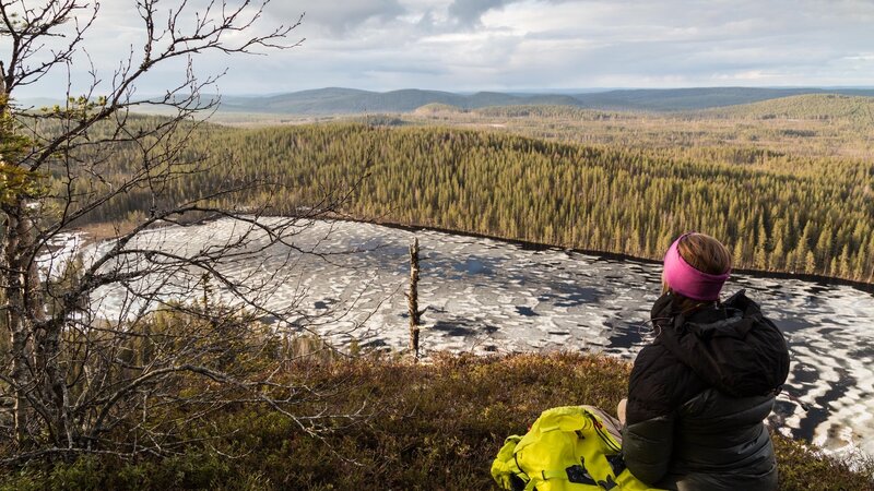 Lapland-Zweden-Harads-Loggers-Lodge-Hiking-Korgen-Nature-Reserve