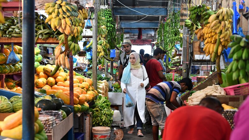 Malediven-Malé-markt