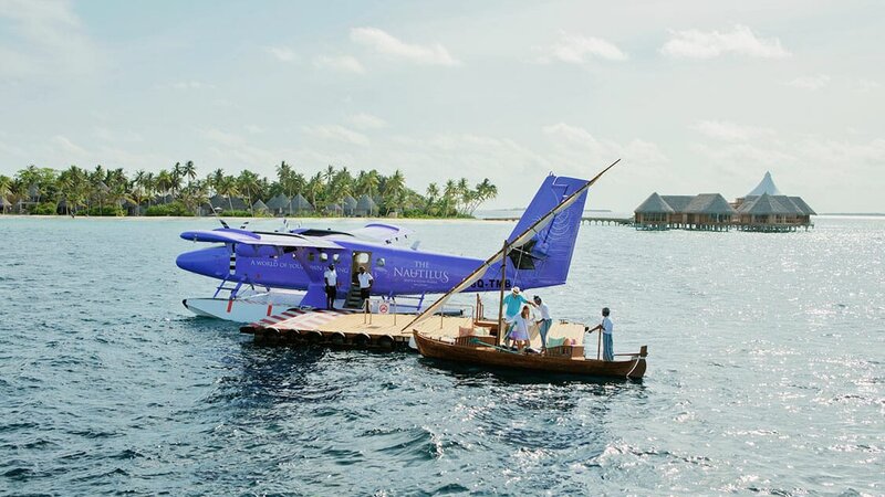 Malediven-Nautilus-watervliegtuig