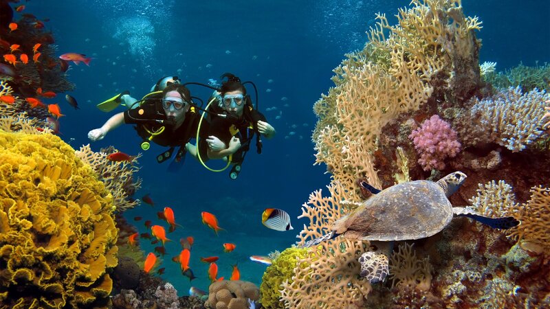 Malediven-snorkelen-koppel