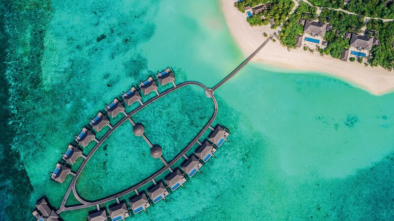 Malediven-Velaa-Private-Island-luchtfoto-watervilla's