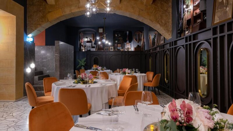 Malta-Hotel-Valletta-Rosselli-restaurant binnenn