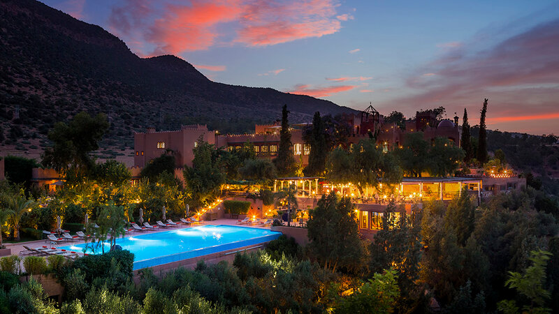 Marokko-Atlasgebergte-Kasbah-Tamadot-View