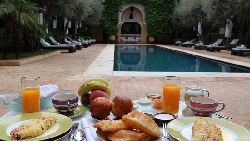 Marokko-Marrakesh-Villa-Des-Orangers-Ontbijt