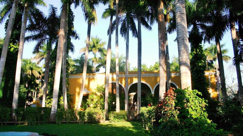 Mexico-Yucatan-Chichen-Itza-Hotels-Hacienda-Chichen-Resort-Spa-gebouw-1