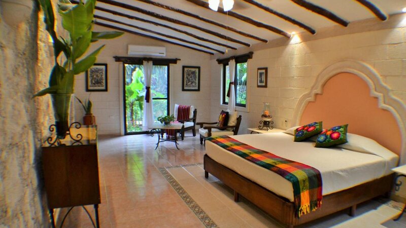 Mexico-Yucatan-Chichen-Itza-Hotels-Hacienda-Chichen-Resort-Spa-kamer-1