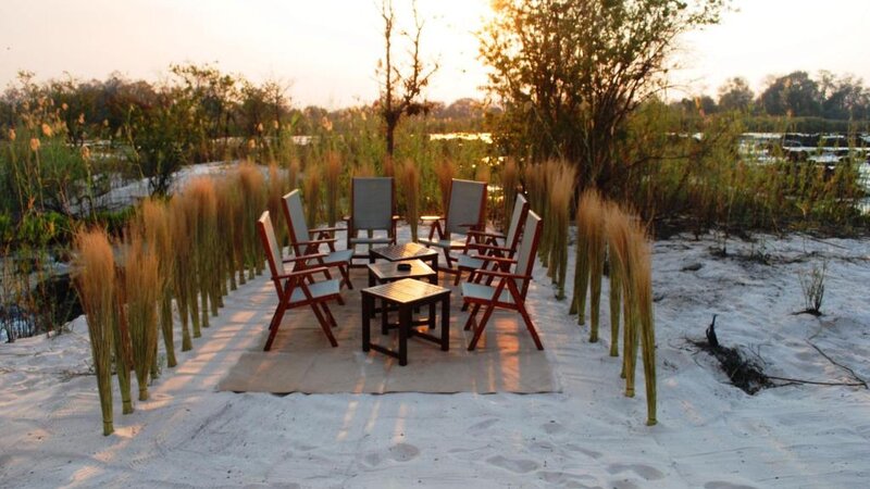 Namibië-Caprivi-Divava Okavango-strand