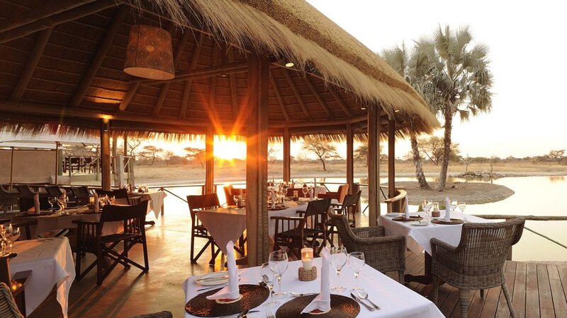 Namibie-Etosha-East-hotel-Onguma Bush Camp-restaurant
